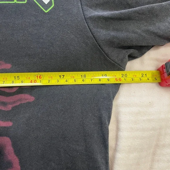 Reason World Tour Men’s T-Shirt Size Small Black Distressed Graphic Band Tee - Picture 11 of 12